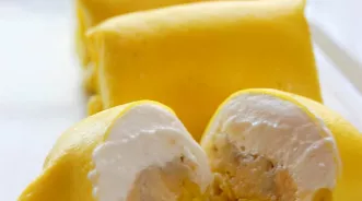 Làm bánh crepe sầu riêng ngon như Vua đầu bếp