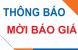 THÔNG BÁO MỜI BÁO GIÁ THIẾT BỊ