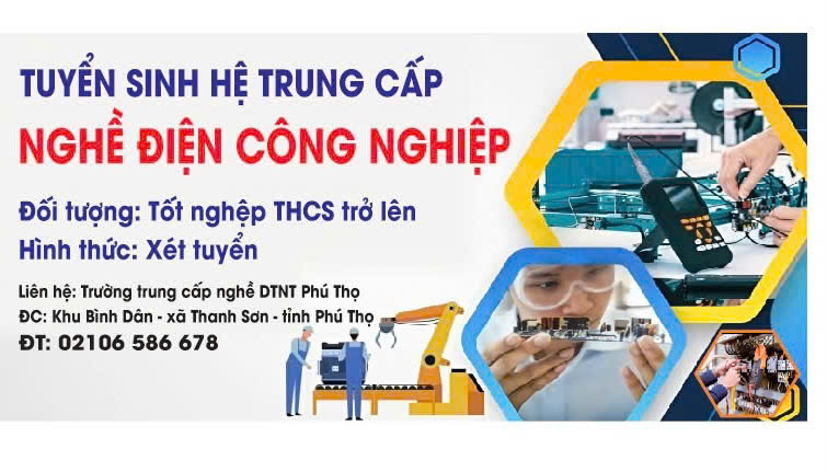 Tuyển sinh hệ trung cấp nghề năm học 2026-2027