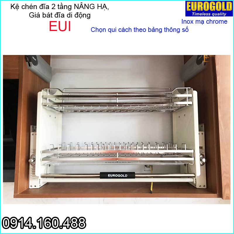 Ke-chen-dia-2-tang-nang-ha-am-tu-bep-tren-Inox-ma-chrome-EUROGOLD-EUI-1