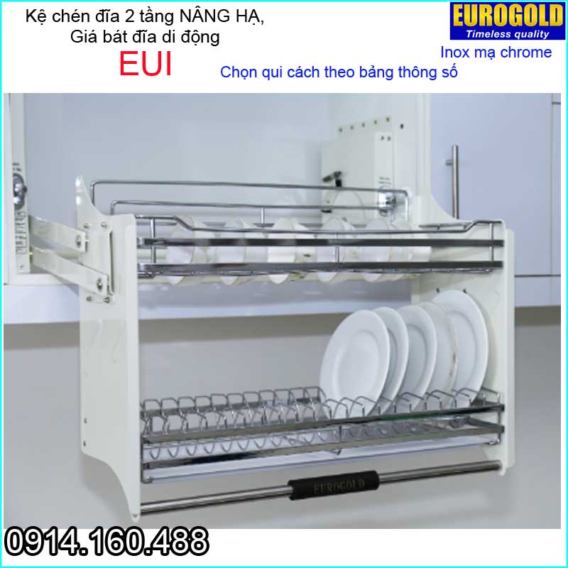 Ke-chen-dia-2-tang-nang-ha-am-tu-bep-tren-Inox-ma-chrome-EUROGOLD-EUI-2