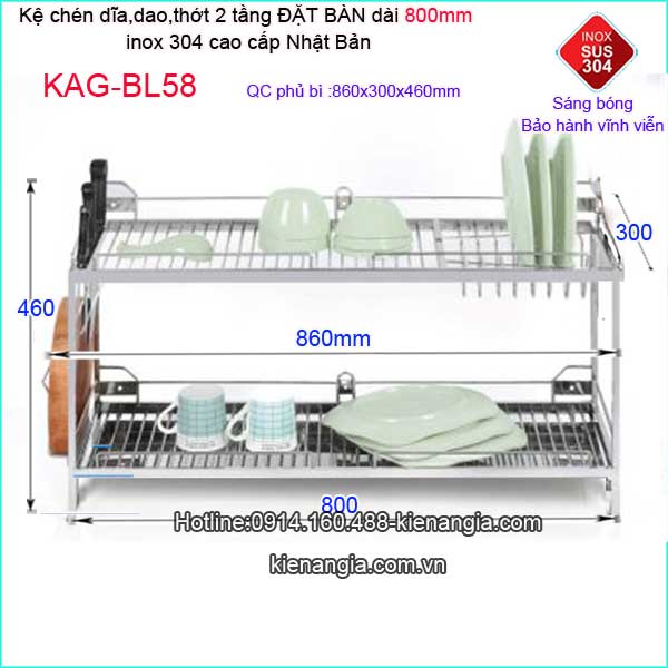 KAG-BL58-Ke-chen-dia-2-tang-dat-ban-80cm-sus304--Bliro-KAG-BL58-TSKT