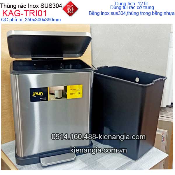 KAG-TRI01-Thung-rac-inox-vuong-12lit-inox-sus-304-can-ho-chung-cu-KAG-TRI01-4