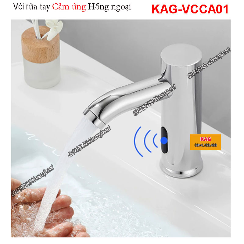 KAG-VCCA01-Voi-rua-tay-Cam-ung-hong-ngoai-voi-lavabo-tu-dong-KAG-VCCA01