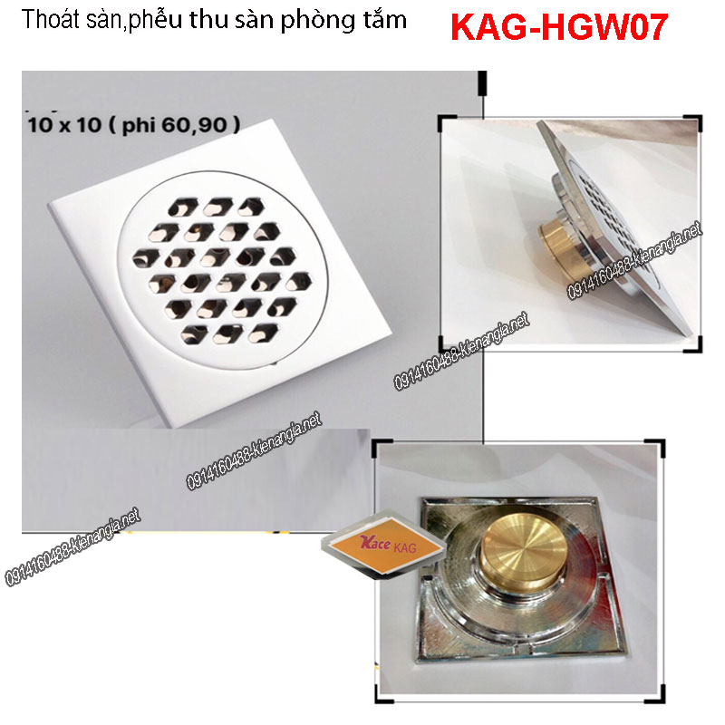 Thoát sàn chống hôi côn trùng KAG-HGW07