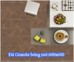 ĐÁ GRANITE WHITEHORSE BẠCH MÃ BÓNG MỜ 60X60 HS 6001