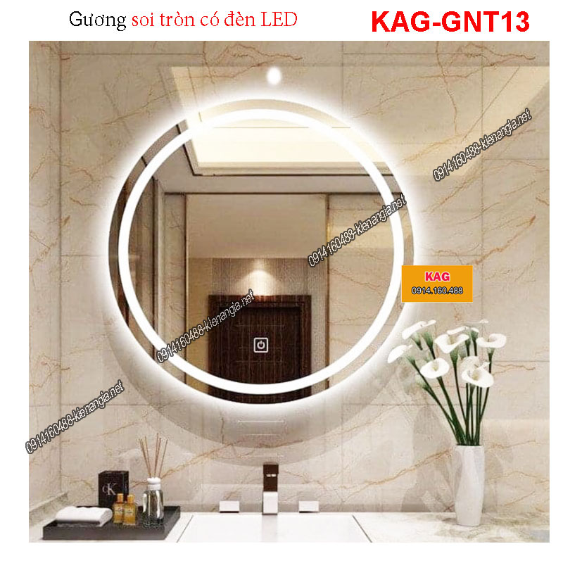 ​Gương soi đèn LED CẢM ỨNG KAG-GTN