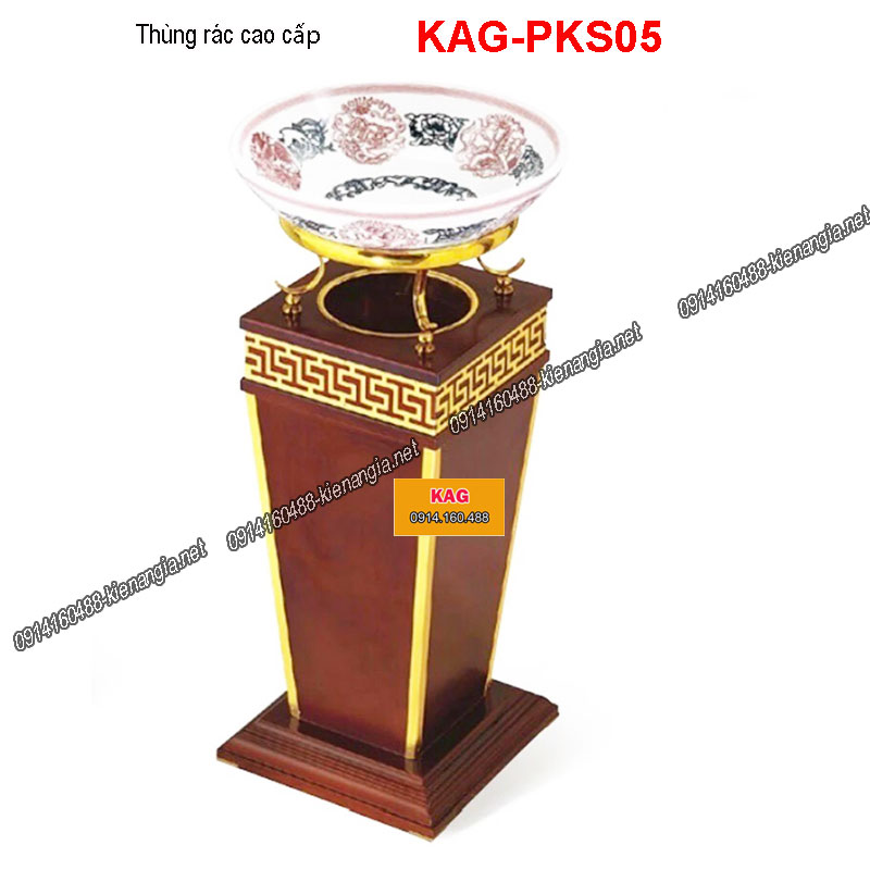 KAG-PKS01Thùng rác khách sạn,resort,biệt thự