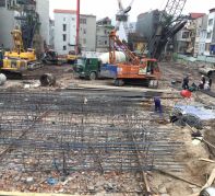 Tiến độ thi công tháng 3 năm 2017