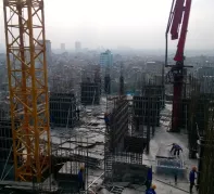 Tiến độ thi công tuần 3 tháng 1/2018