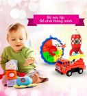 Combo 2 bộ đàm Walkie Talkie phong cách phim Cars kèm pin cho bé