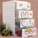 Tủ Kitty 4 ngăn Song Long Plastic (26.5 x 34.5 x 50cm)