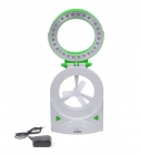 Quạt đèn sạc led laser