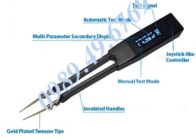 Máy đo linh kiện LCR dạng nhíp Pro1 Plus