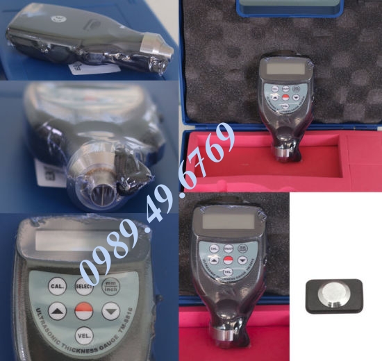 MÁY ĐO ĐỘ DÀY BẰNG SIÊU ÂM MODEL TM-8816 GAUGE