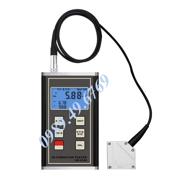 MÁY ĐO ĐỘ RUNG 3 CHIỀU VM-6380