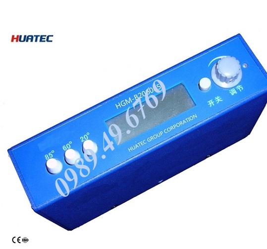 Máy đo độ bóng Huatec HGM-B206085 (199.9Gs, 4.8V)