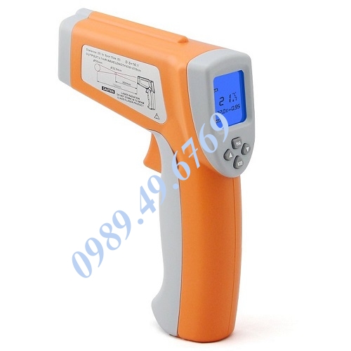 Súng Đo Nhiệt Đến 580 Độ, 2 Tia Laser DT8580