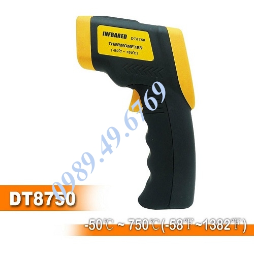 Máy đo nhiệt độ hồng ngoại DT8750