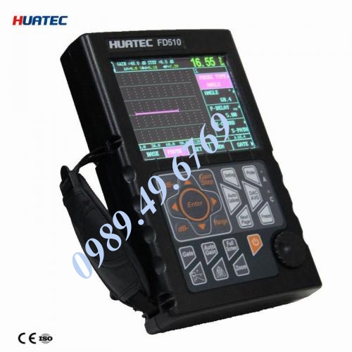 Máy siêu âm khuyết tật Huatec FD510 (6mm, 110dB Gain)