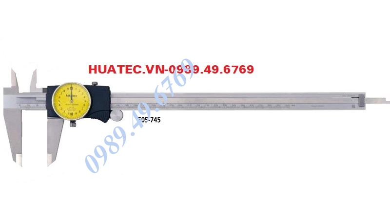 Thước cặp đồng hồ 0-300mm 0.02mm 505-745 Mitutoyo