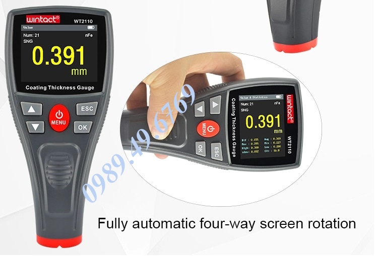 Máy Đo Độ Dày Lớp Phủ Sơn WT2110