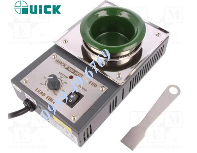 BỂ NHÚNG THIẾC, BỂ HÀN THIẾC QUICK 100-6CA