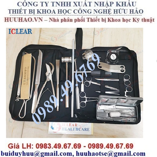 BỘ DỤNG CỤ PHẪU THUẬT THÚ Y ĐỘNG VẬT