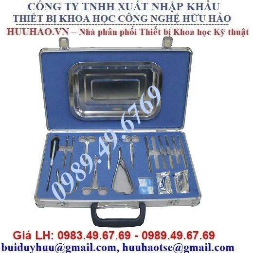 BỘ DỤNG CỤ TIỂU PHẪU 17 CHI TIẾT VBOX-I