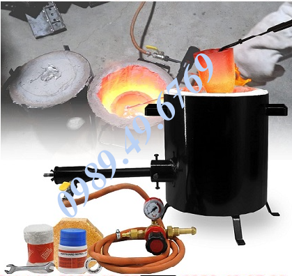 LÒ NUNG NẤU CHẢY KIM LOẠI BẰNG KHÍ GAS GMF1001