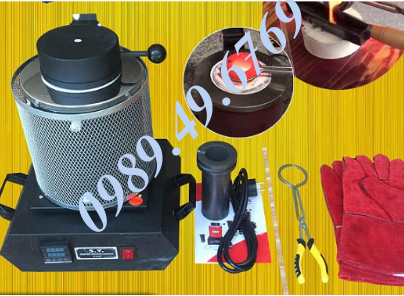 LÒ NUNG CHẢY VÀNG MINI 3KG MaxPower MF03