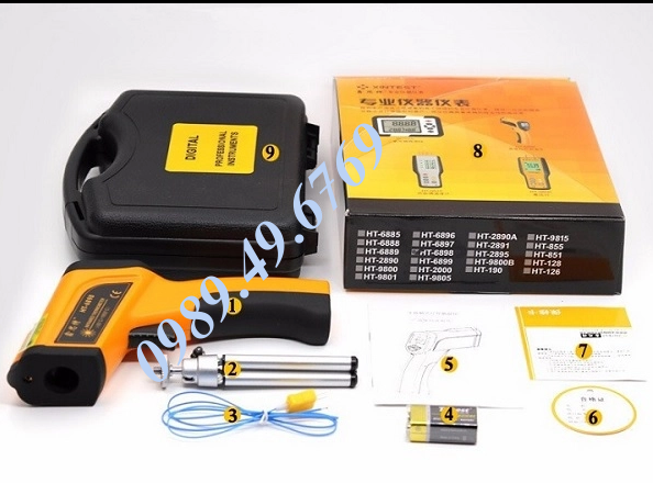 SÚNG ĐO NHIỆT ĐỘ TỪ XA - HT-6898