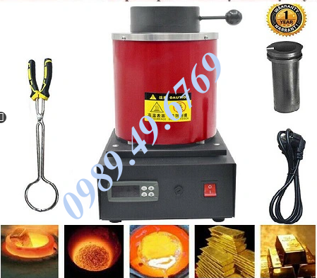 LÒ NUNG CHẢY VÀNG MINI 2KG JL-MF-2