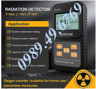 MÁY ĐO BỨC XẠ HẠT NHÂN BOSEAN FS-600