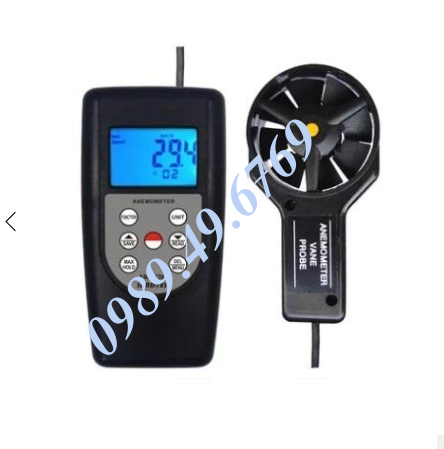 Máy đo tốc độ gió, lưu lượng gió, nhiệt độ AM-1236V