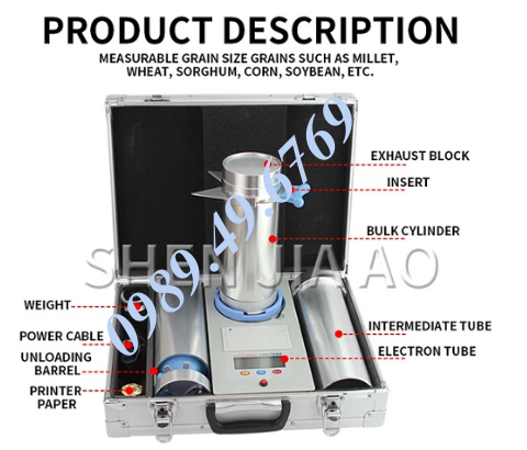 MÁY KIỂM TRA TRỌNG LƯỢNG RIÊNG NGŨ CỐC GHCS-1000AP