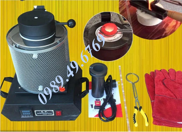 LÒ NUNG CHẢY VÀNG MINI 5KG MaxPower MF05