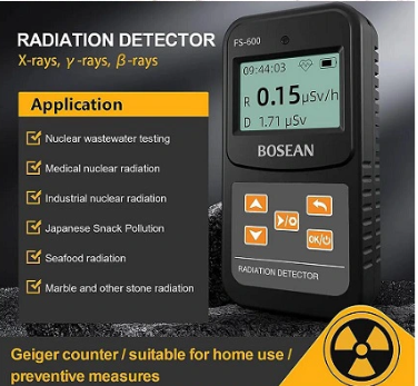 MÁY ĐO BỨC XẠ HẠT NHÂN BOSEAN FS-600