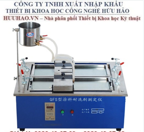Máy kiểm tra độ bền rửa trôi lớp sơn phủ, mạ phủ QFS