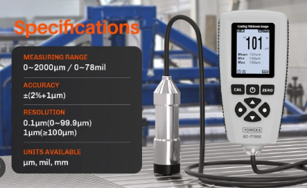 MÁY ĐO CHIỀU DÀY LỚP PHỦ EC-770SE YOWEXA