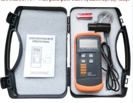 MÁY ĐO ĐỘ SÁNG MÀN HÌNH SM-208 CẦM TAY