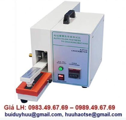 MÁY KIỂM TRA ĐỘ BỀN MẦU VẢI TỰ ĐỘNG AATCC