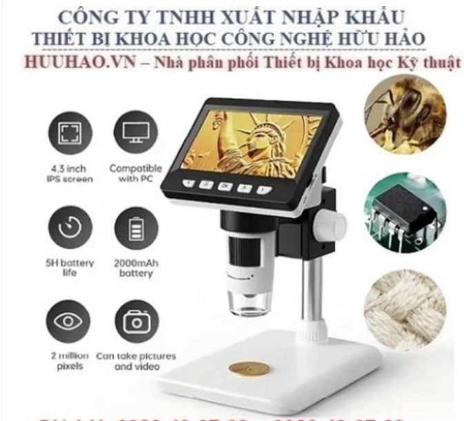 KÍNH HIỂN VI KỸ THUẬT SỐ TERINO HD1000X-IPS