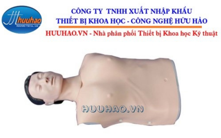 Mô hình thực hành cấp cứu bán thân CPR100A