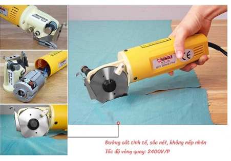 MÁY CẮT VẢI CẦM TAY LEJIANG YJ-70A