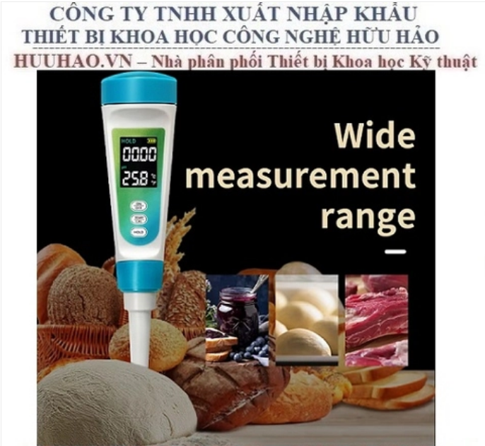 MÁY ĐO PH THỰC PHẨM, TRÁI CÂY, BÁNH NGỌT