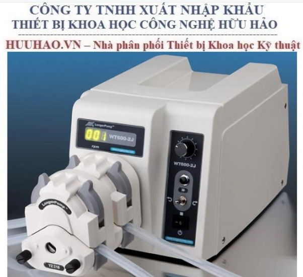Bơm nhu động WT600-2J, Máy chiết rót WT600-2J