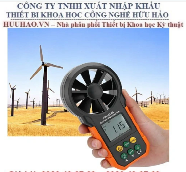 MÁY ĐO TỐC ĐỘ GIÓ CẦM TAY PEAKMETER PM6252A