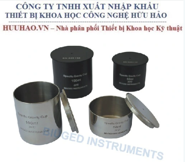 CỐC ĐO TỶ TRỌNG BGD 296 HÃNG BIUGED