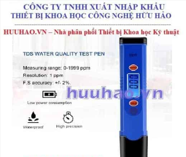 Bút đo tổng chất rắn hòa tan (TDS)